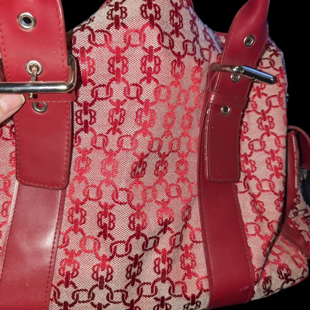 TOTE BAG by BUENO Red Travel Tote - Picture 9 of 9